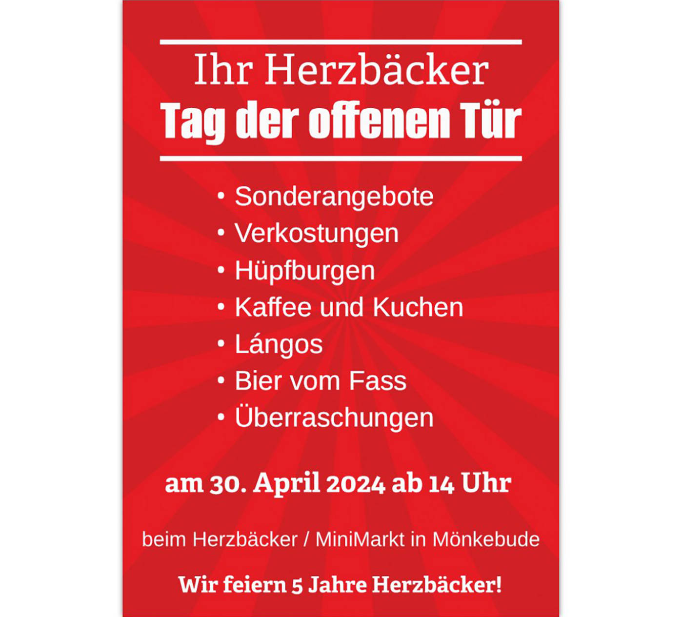 zeigt Veranstaltungsplakat